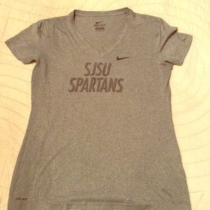 SJSU SanJose State University Nike Dri-Fit TShirt